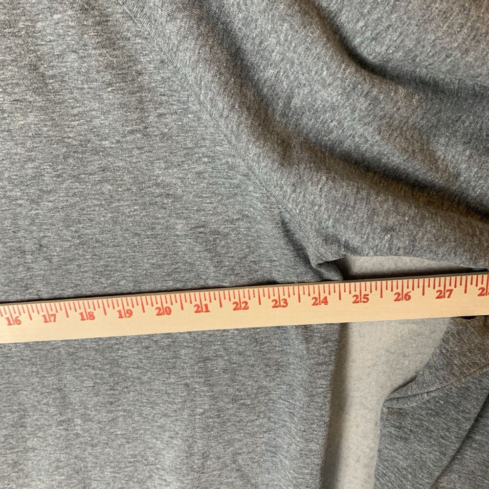 LL Bean Hoodie Men XL Gray Double Knit Slightly Fitted Hiking Gorpcore NWT - Picture 5 of 6